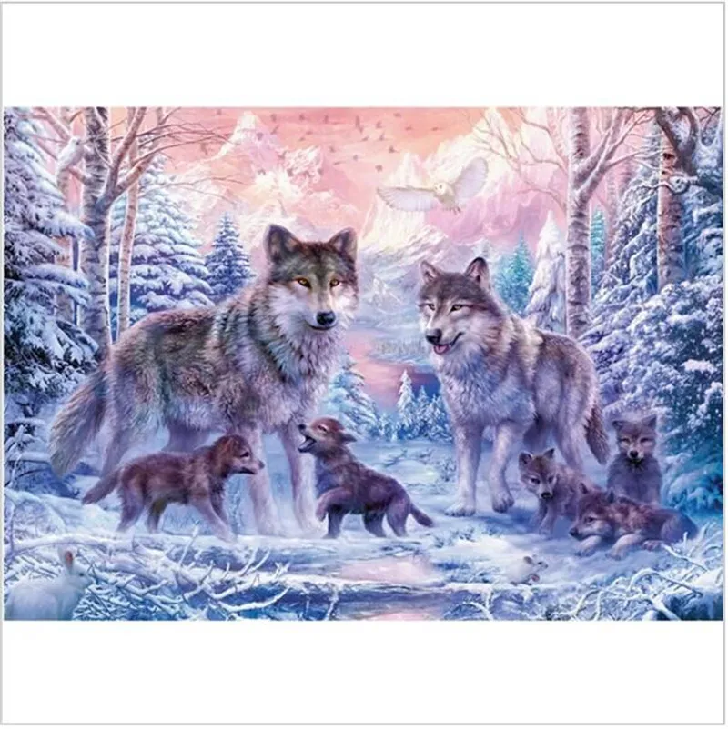 Алмазная живопись сделай сам 5D алмазная Вышивка крестиком Кристальные