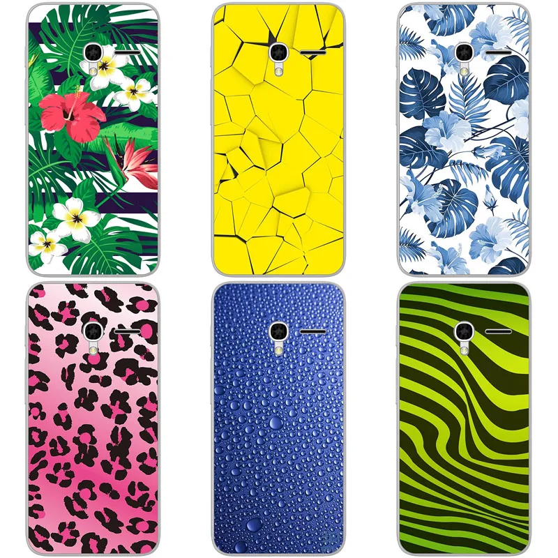 Для Alcatel One Touch pixi 3 4 5 дюйма 5017 5019 5019D Ультра-мягкий Силиконовый ТПУ чехол для