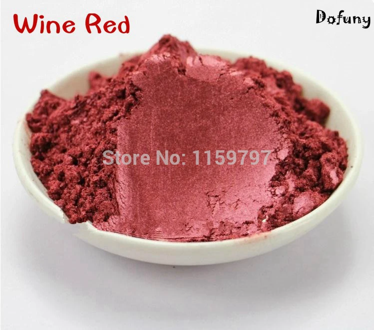 Фиолетовый цветной пигмент с эффектом слюды для лака ногтей пудра макияжа сделай