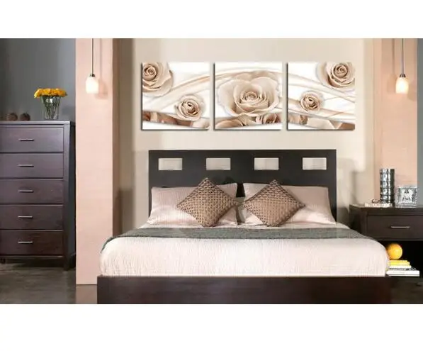 Новое поступление Роза home decor картина маслом на холсте для гостиной кафе-бар | Дом