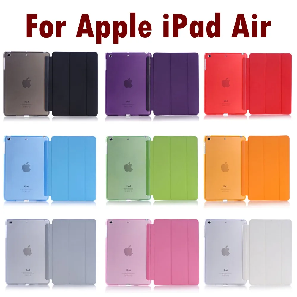 

For Apple iPad Air Sleeping Wakup Ultral Slim Leather Smart Cover Case For iPad 5 / Air 1