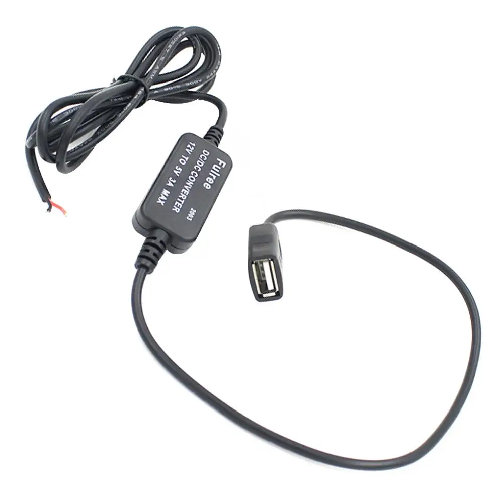 Новый 12V понижающее напряжение 3A автомобильный преобразователь питания USB 2 0