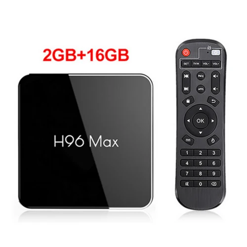 2GB 16GB H96 MAX X2 Android tv Box 8,1 4 Гб 64 Гб S905X2 1080P H.265 4K Google Play Store Netflix Youtube H96MAX Smart tv box медиаплеер - Цвет: 2GB 16GB