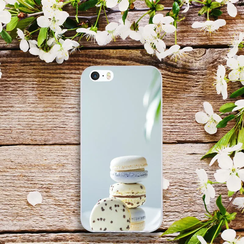 Soft Silicone TPU Mobile Phone Cases for iPhone 4 4s 5 5s 5c SE 6 6s plus 7 7plus 8 8plus X XR XS Max Shell Summer Ice Cream | Мобильные