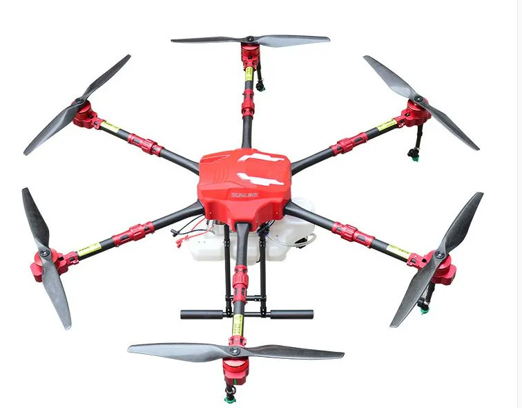 DIY S612 6-осевой сельскохозяйственных спрей drone 1500 колесная база 12L/кг чистого углеродного волокна складной каркас с изображением Железного человека для защиты растений mac