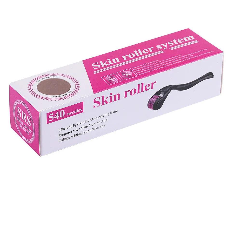 Мезороллер титановый для ухода за кожей и телом 0 2/0 25/0 3 мм DRS 540 | Красота здоровье
