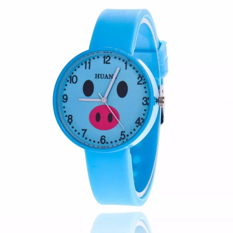 2019 fashion leisure silicone kids cartoon watch boy girl quartz student gift | Наручные часы