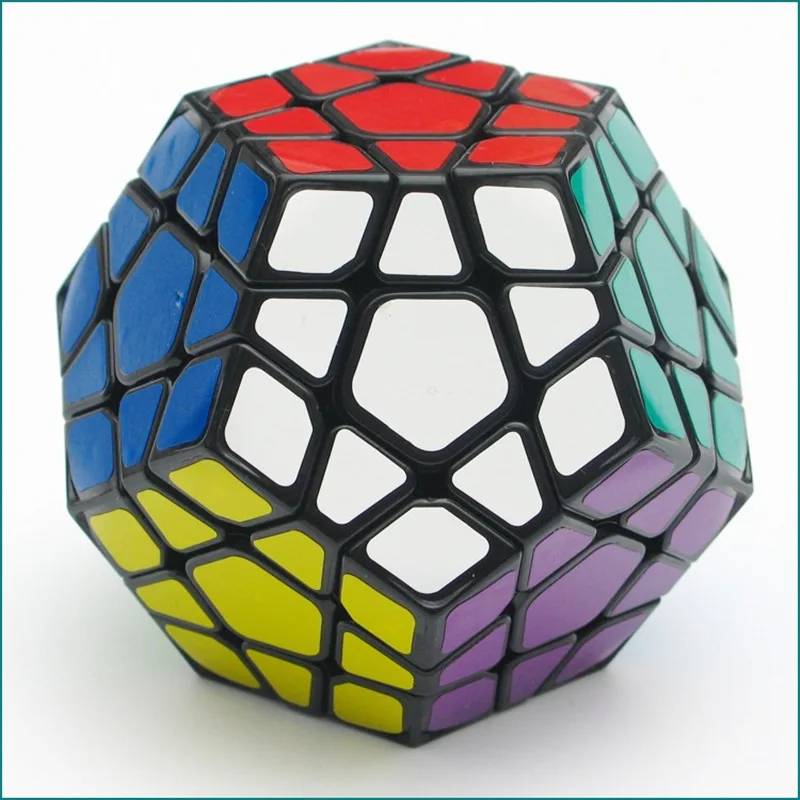 Shengshou Megaminx магические кубики Профессиональный Пентагон 12 Сторон Gigaminx ПВХ стикер