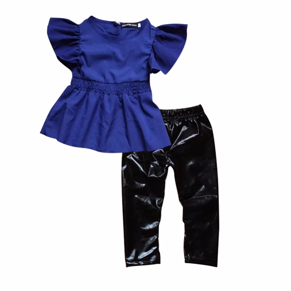 Комплект одежды из 2 предметов для новорожденных мальчиков синее платье футболка