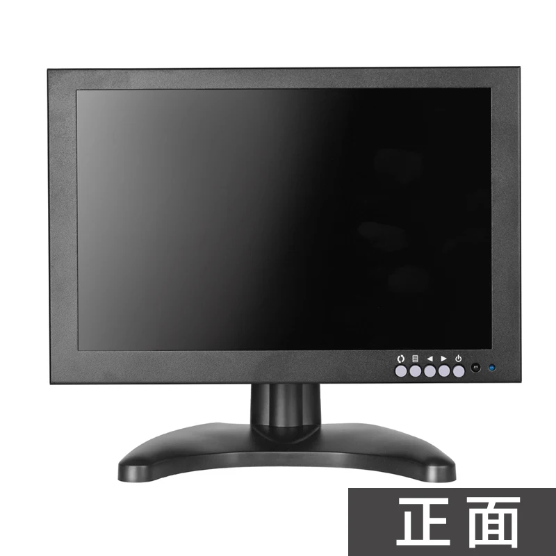 10 Inch EDP 1920X1200 CCTV Monitor with Metal Shell & HDMI VGA AV BNC Connector for PC Multimedia Monitor Display Microscope etc