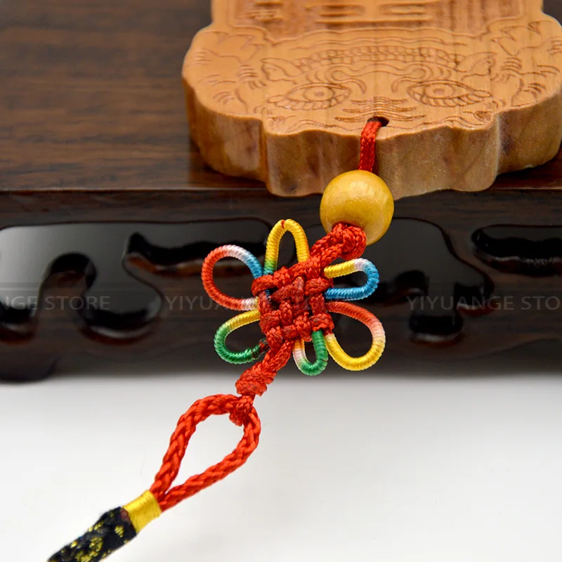 Фэн-шуй персиковое дерево китайский символ мира деревянный амулет автомобильные