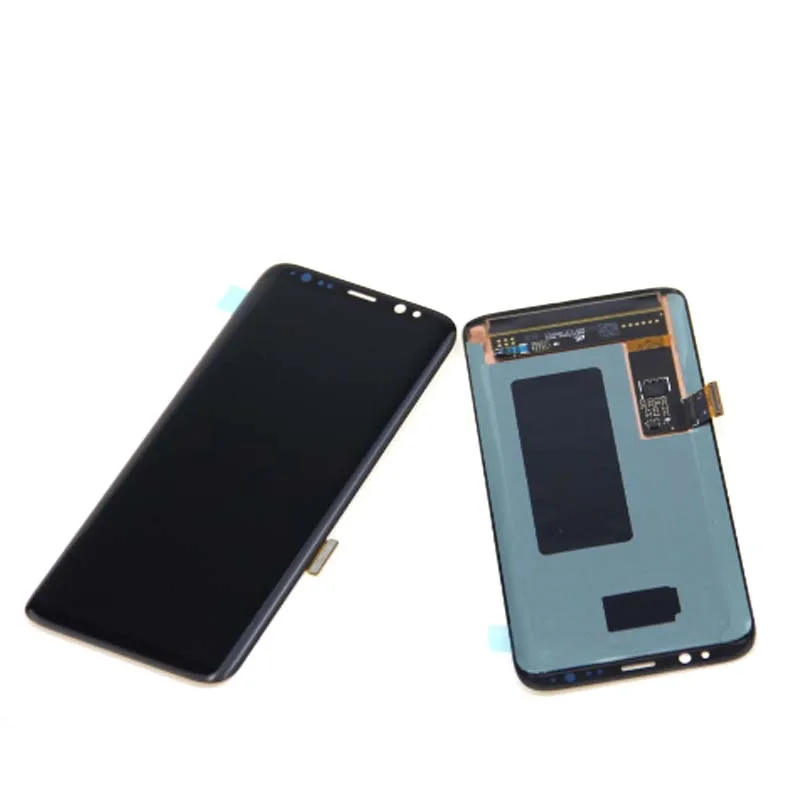 S8 ЖК-дисплей для SAMSUNG Galaxy S8 G950 G950F сенсорный экран дигитайзер запасные части с дефектом OUKAXI
