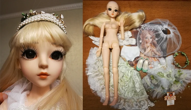 BJD кукла 1/3 карие глаза с BJD одежда парики обувь макияж ручной работы красота игрушки силиконовые Reborn кукла игрушка для детей
