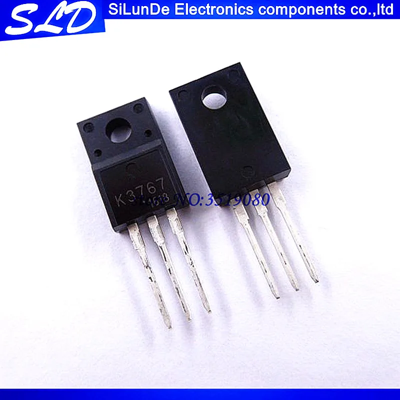 

Free Shipping 20pcs/lot 2SK3767 K3767 TO-220F 600V 2A
