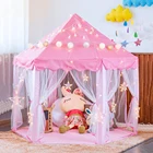 Портативная цветная детская палатка принцессы, игровой домик для сада, детский домик для помещения, детская спортивная площадка на открытом воздухе, складная Пляжная палатка