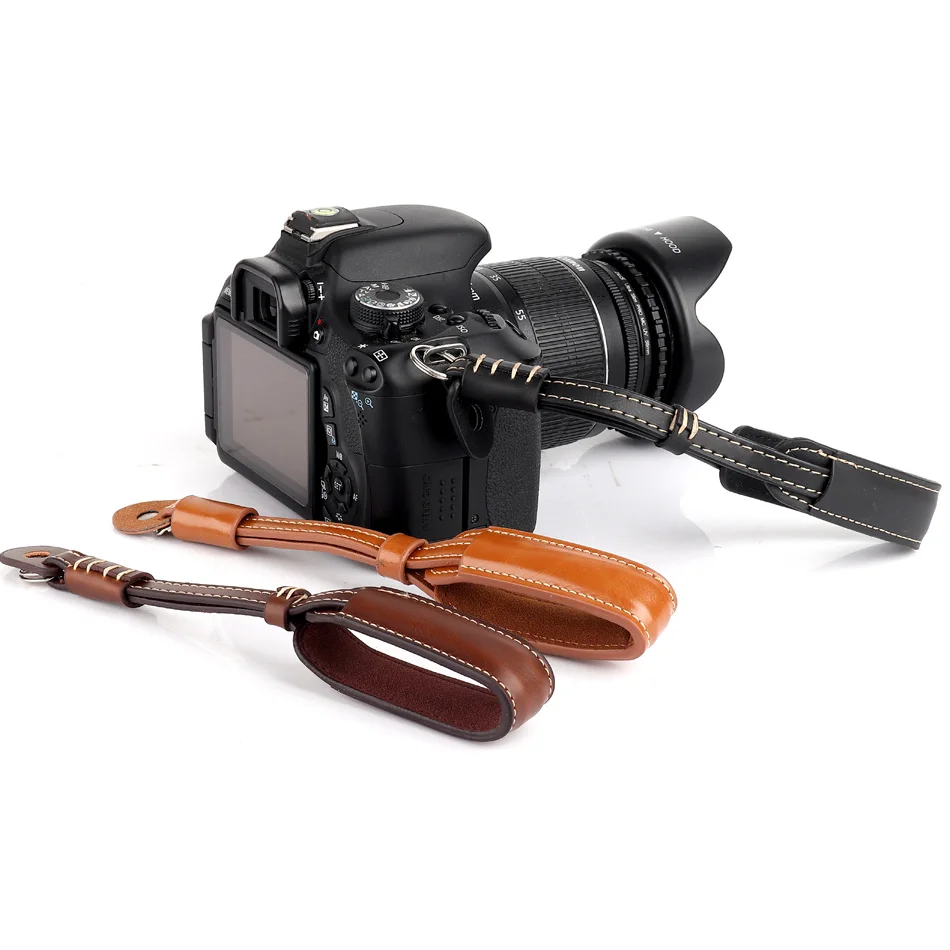Ремешок для камеры из искусственной кожи наручный ремешок Canon 100D 90D 80D 77D 70D 60D 7D 6D 5D