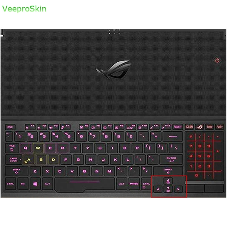 Силиконовый защитный чехол для ноутбука ASUS ROG Zephyrus GX501GI GX501 asus GX531 GX531GS 15 6 дюймов |