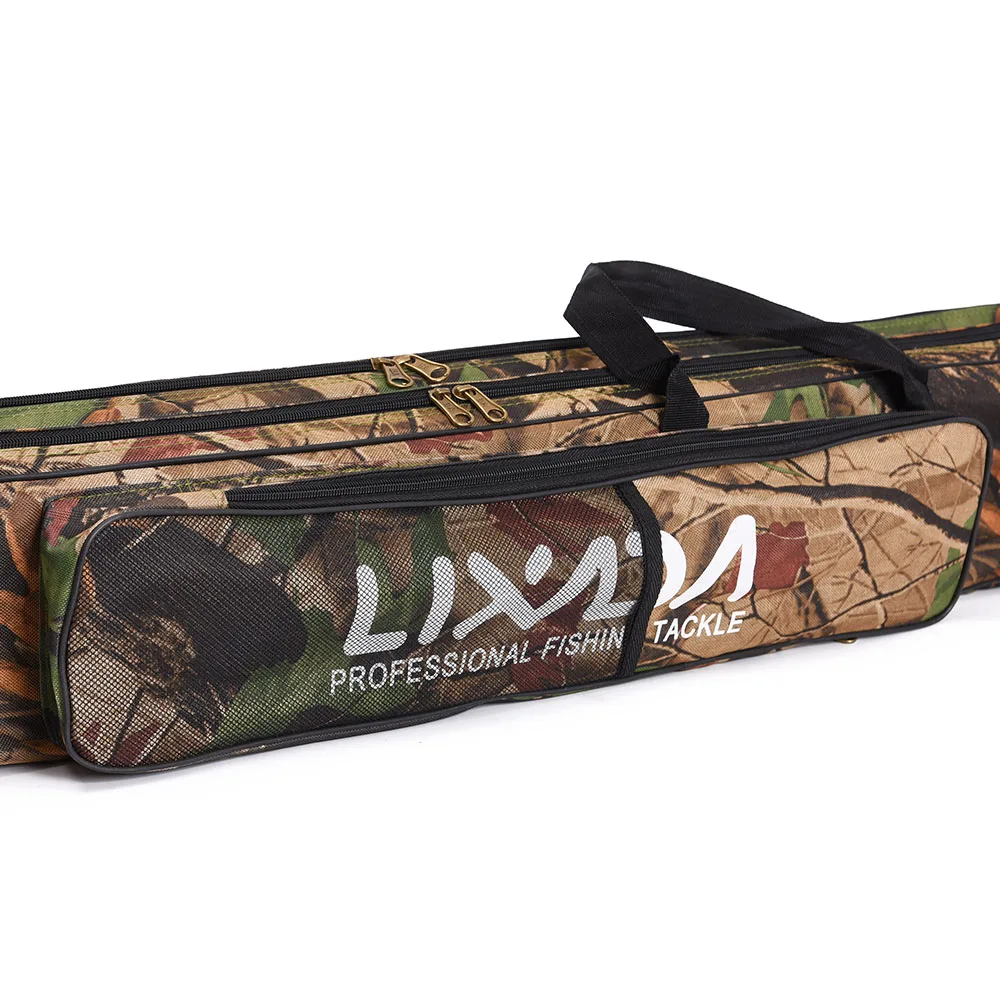 Lixada 120/ 150 см сумки для рыбалки складывается двумя Слои Оксфорд ткань стержень