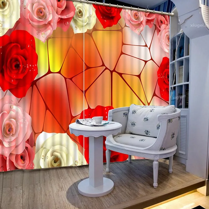 High Quality 3D Printing Curtains variety of Lifelike HD Scenery Bedroom Living Room Sunshade Window Curtain CL-083 | Дом и сад