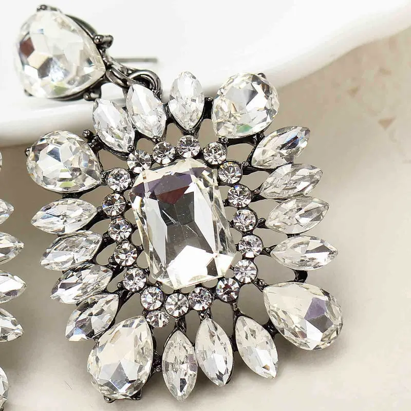 Новый Для женщин Модные украшения Стиль серьги ручной работы Прямоугольные