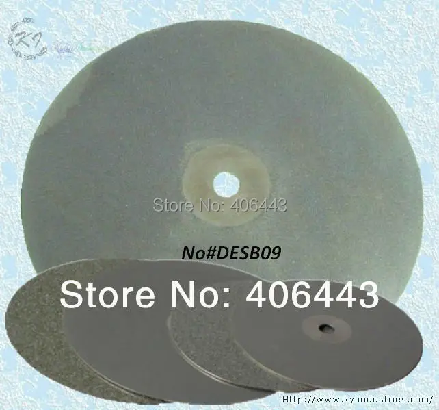 10  Electroplated Diamond Polishing Pads 250mm Grinding Disc for Crystal and Agate 150#-1000#