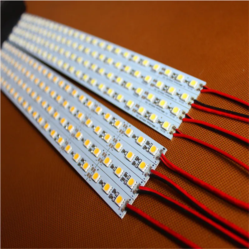 Free shipping 10pcs/lot Samsung 5050 SMD led bar light ,12mm led rigid bar ,14.4W/M led hard strip LHS-50-002