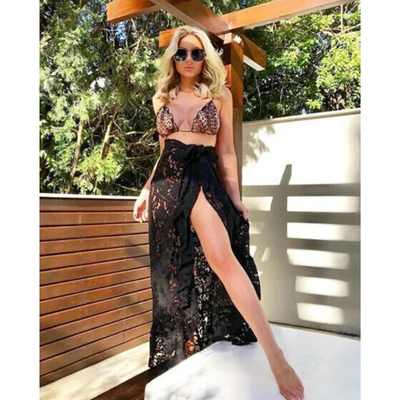 Женская сексуальная пляжная юбка сексуальное пляжное бикини накидка парео с