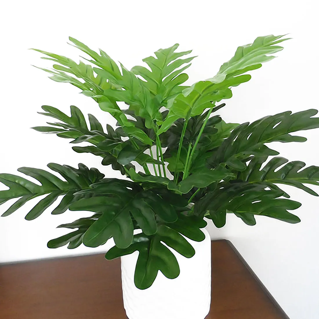 1 букет 9 листов искусственные растения зеленые листья в форме Панциря Черепахи