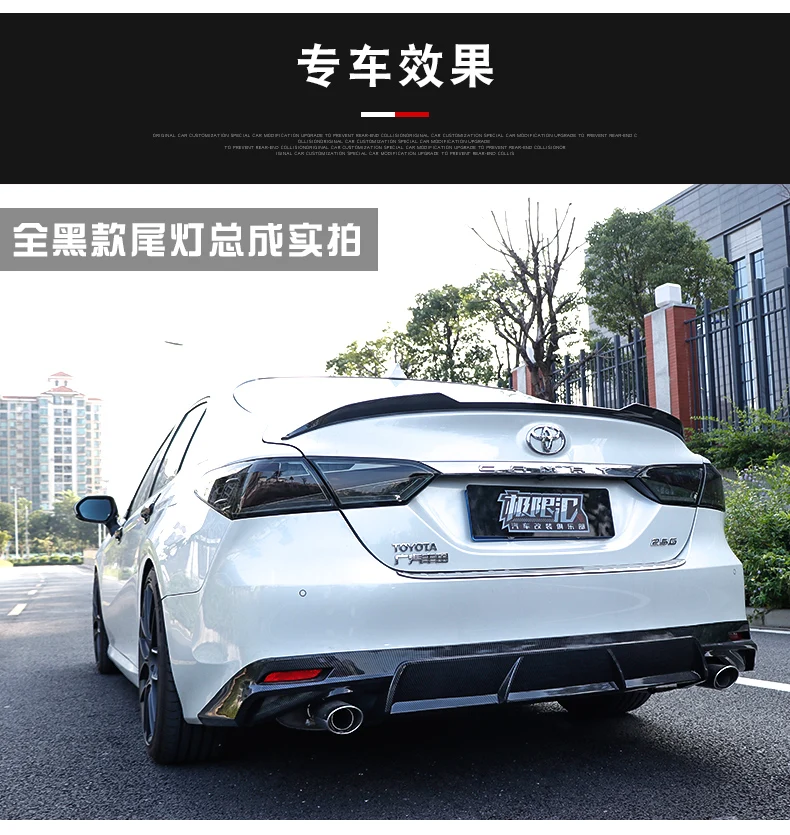 Автомобильный Стайлинг для Toyota Camry задние фонари Camry светодиодный задний фонарь DRL+ Динамический сигнал поворота+ тормоз+ задний фонарь 4 шт