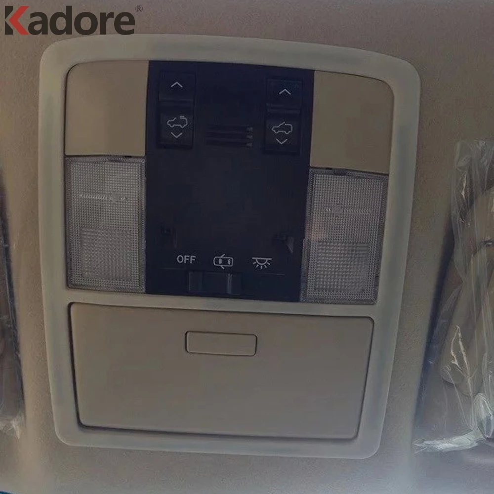 Авто Стайлинг для Toyota Land Cruiser Prado 150 J150 2014 2017 ABS Chrome Интерьер Чтение свет лампы