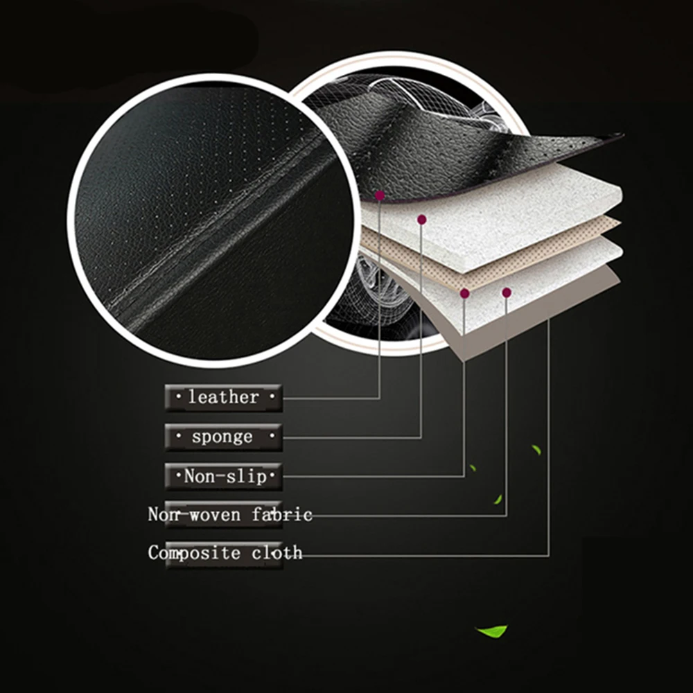 Ультра-Роскошная искусственная кожа Защита сиденья автомобиля чехол для Agila