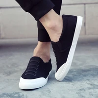 spring summer men loafers fashion elastic band walking shoes men canvas shoes soft light casual footwear 39 44