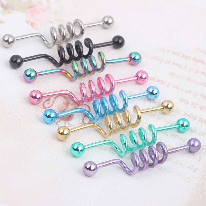 Штанга промышленная титановая 14 г 2 шт. | Украшения и аксессуары