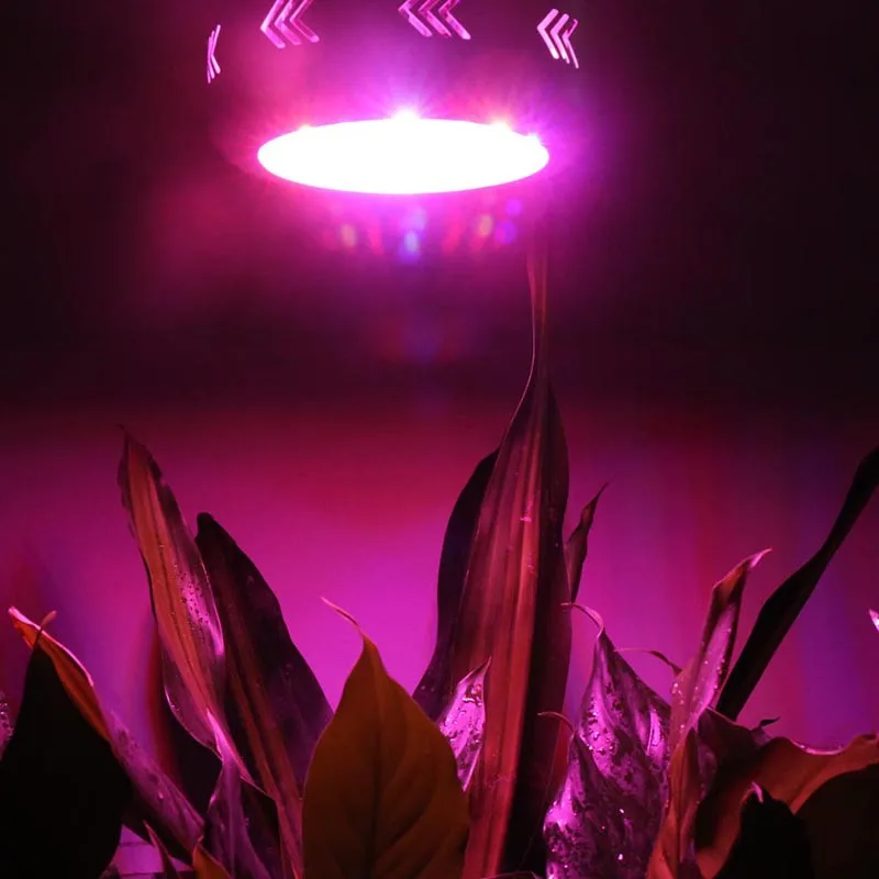 UFO светодиодный светильник для выращивания, полный спектр, 360 Вт, фитоламп, гидропоники, двойной чип, Фито лампа для цветов, овощей, саженцев, теплиц