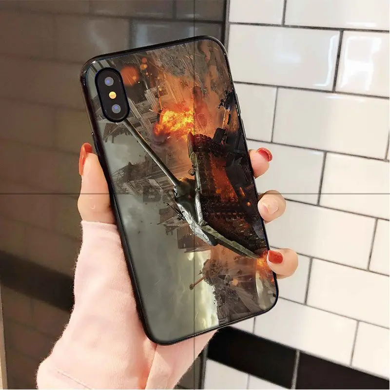 A14 Babaite world of tanks клиент высококачественный чехол для iPhone X XS MAX 6 6s 7 7plus 8 8Plus 5 5S SE XR - Цвет: A14