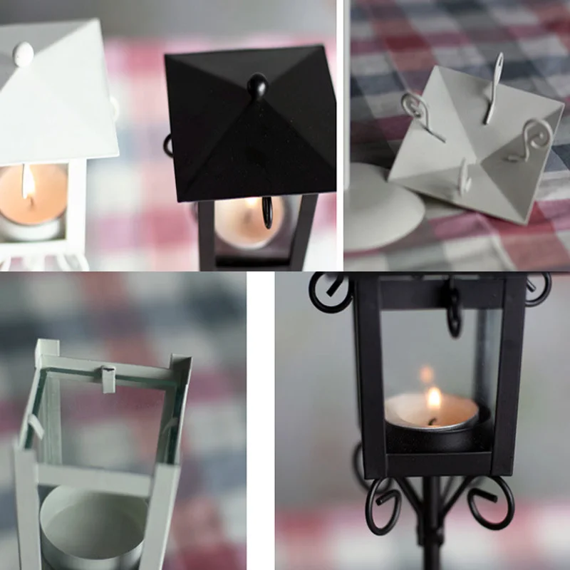 Подсвечники Бесплатная доставка 2018 Новый стиль уличный фонарь подсвечник