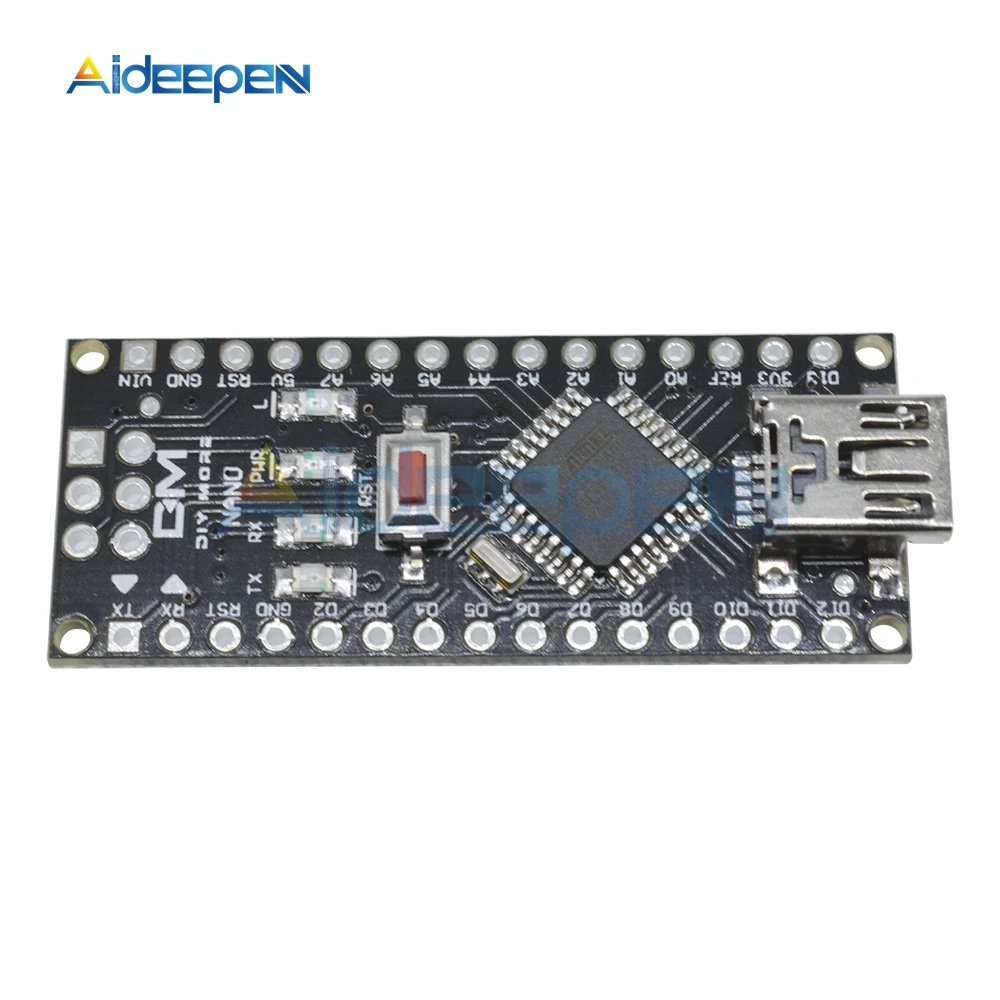 Мини USB PL2303TA Nano 4 0 3 ATmega328P плата контроллера для Arduino 5 в 16 м драйвер Win7/10/XP Замена