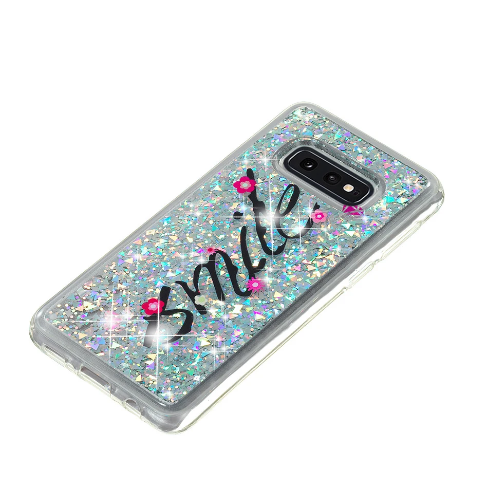 Чехол с сыпучим песком и блестками для Samsung Galaxy Core Prime G360 A3 2017 2016 A320 A310 мягкий