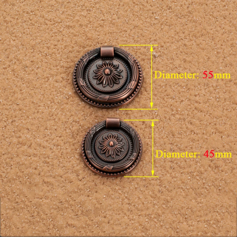 5 шт. круглые мебельные ручки антикварные и для рукоятки шкафов|cabinet subwoofer|cabinet