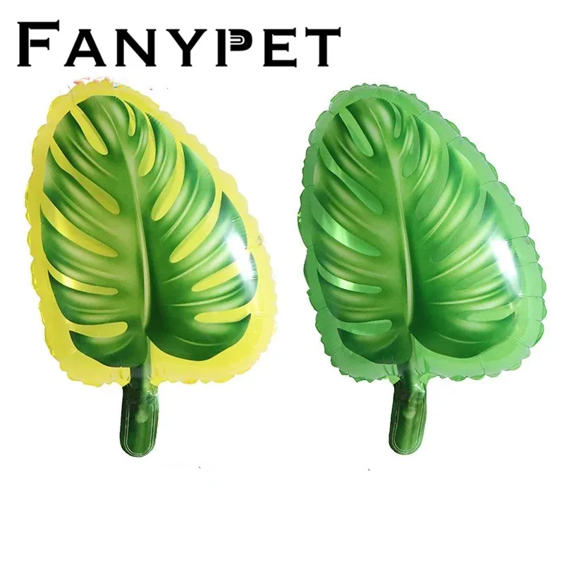 

10 шт., воздушные шары в виде листьев дерева, 52 х38 см