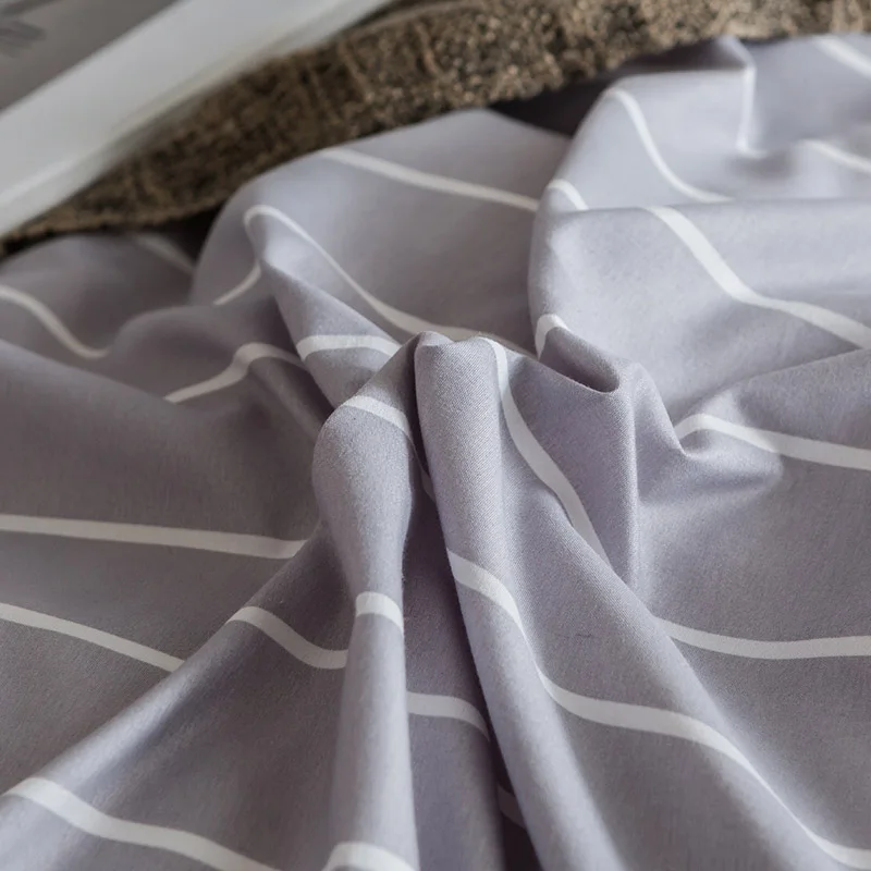 Комплект постельного белья из 4 предметов с геометрическим рисунком | Дом и сад