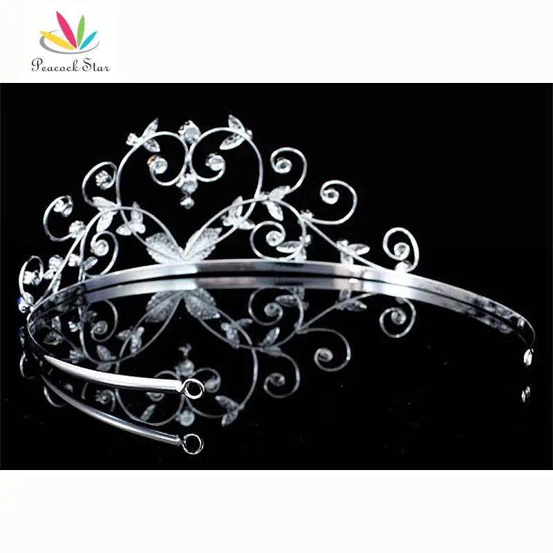 Павлин звезда подружки невесты Свадьба Выпускной вечер сердце горный хрусталь