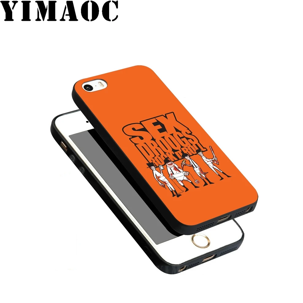 YIMAOC A Clockwork Orange Soft Silicone Case for iPhone 11 Pro Xr Xs Max X or 10 8 7 6 6S Plus 5 5S SE |
