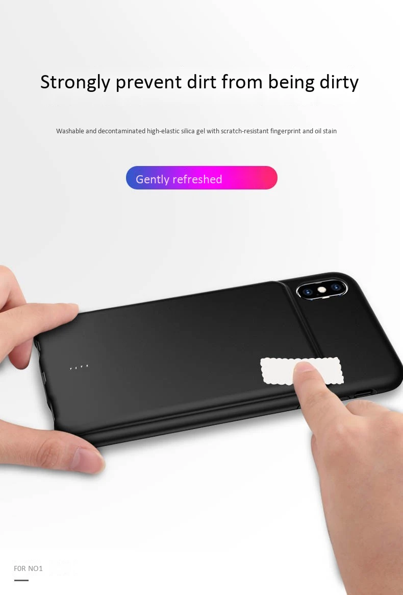 5000 мАч ультра тонкий чехол для зарядки аккумулятора для iphone XS MAX Внешний чехол для зарядки телефона Тонкий чехол для iphone XR чехол 6,1