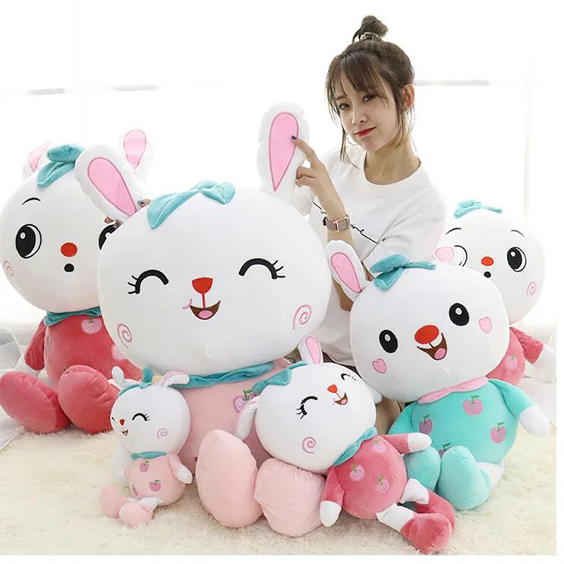 Плюшевый креативный шарф кролик милая принцесса кукла подушка яблочный Кролик