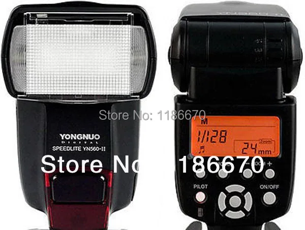 Universal Flash Speedlite YN-560II For Nikon D80 D90 D600 D700 D700S D800 D800E D7100 D7000 D5000 D5200 D5100 D3100 D3200 D3000 |