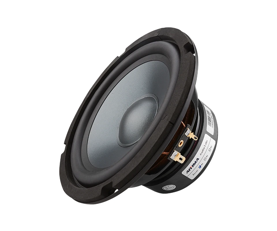 AIYIMA 1 шт. 6,5 дюймов СРЕДНИЙ НЧ-динамик Hifi Fever Bass громкий динамик 4 8 Ом 50 Вт книжная полка напольный Звук Музыка DIY динамик s колонка