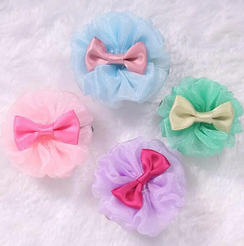 2 шт. прекрасная комнатная собачка шпильки для волос с украшением в виде кошек