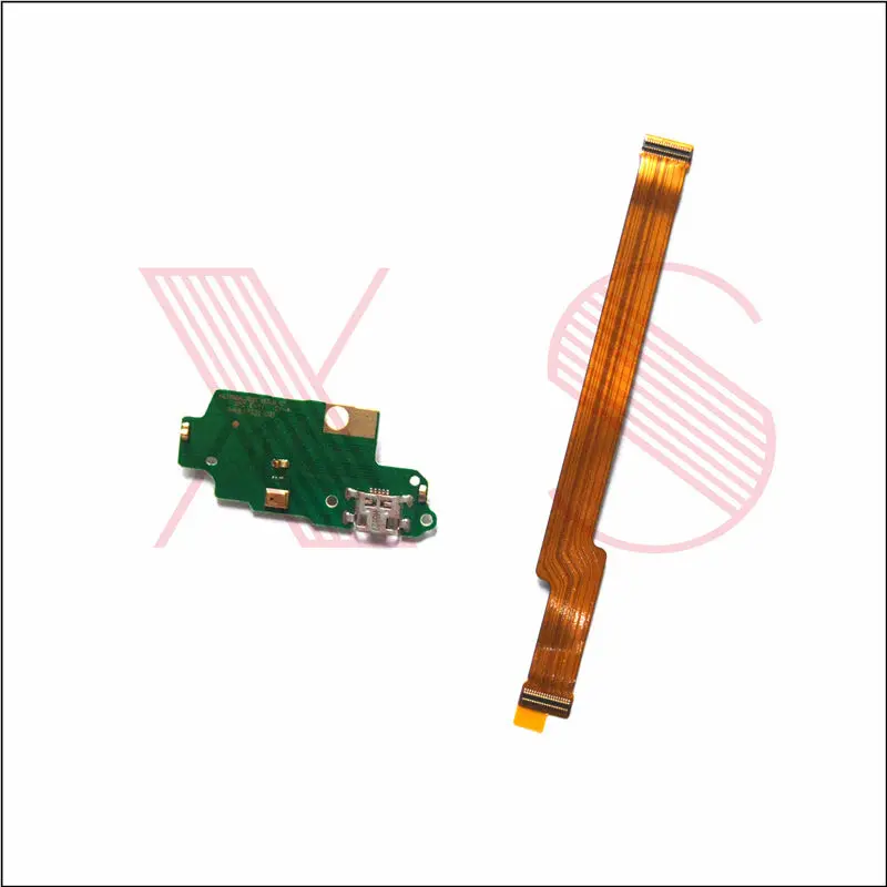 set Основная плата разъем материнской платы гибкий USB зарядный разъем для зарядного устройства flex кабель для huawei G7 плюс G8 GX8 - Цвет: set