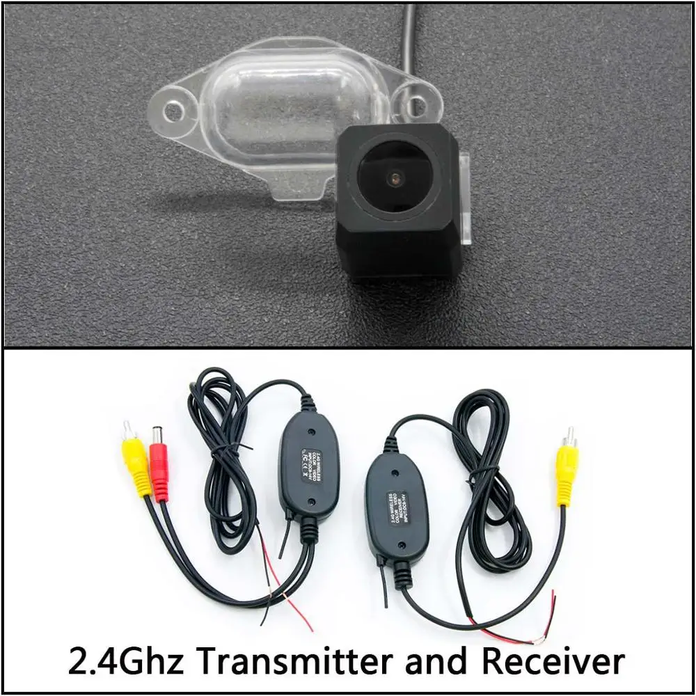 Camera With Wireless Full HD камера заднего вида для Nissan X-Trail Almera Pathfinder R50 Cefiro Avenir/Avenir Cargo/Expert автомобильный парковочный зеркальный монитор - Название цвета: Camera With Wireless